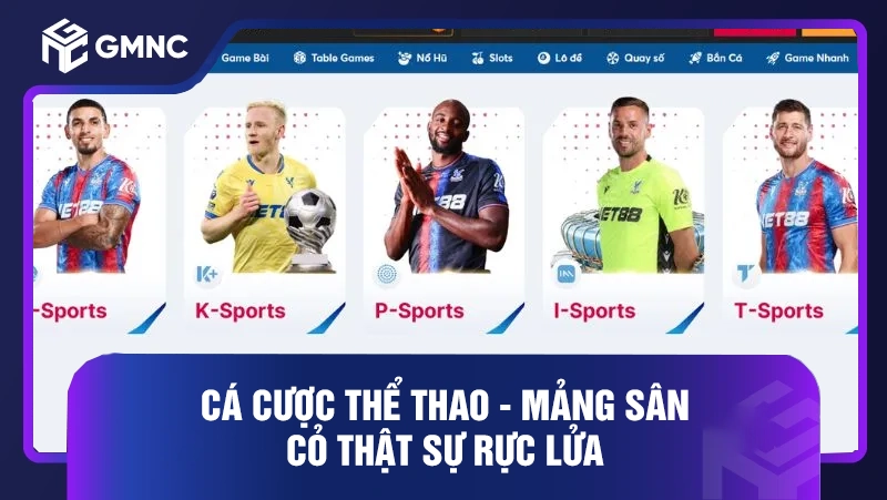 Net88 Nhà Cái Uy Tín - Sân Chơi Cá Cược Trực Tuyến 2026 3 Cá cược thể thao - Mảng sân cỏ thật sự rực lửa