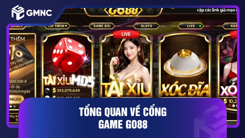Tổng quan về cổng game Go88