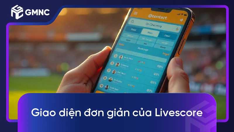 Livescore kèo nhà cái – Hướng dẫn xem tỷ lệ kèo livescore nhanh nhất 1 Giao diện đơn giản của livescore