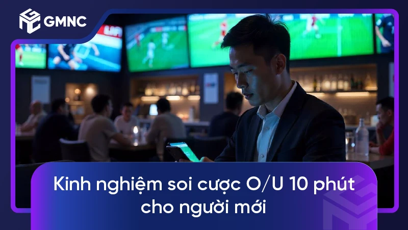 Kèo tài xỉu 10 phút: Bí quyết chơi hiệu quả cho người mới 2 Kinh nghiệm soi cược O/U 10 phút cho người mới