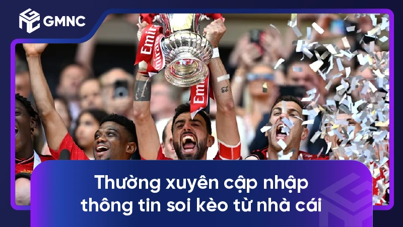 Bí quyết soi kèo MU đỉnh cao từ các chuyên gia 4 Thường xuyên cập nhập thông tin soi kèo từ nhà cái