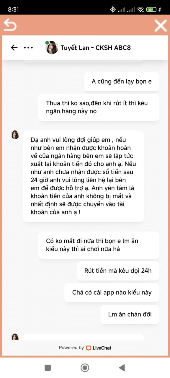 ABC8 lừa đảo: Cảnh báo nguy cơ từ nhà cái trực tuyến này 6 abc8 luadao 6