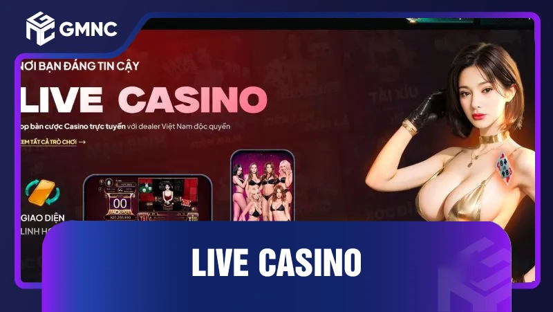Nhà Cái Gem88 Miễn Phí 888K Khi Đăng Ký Năm 2026 3 Live Casino
