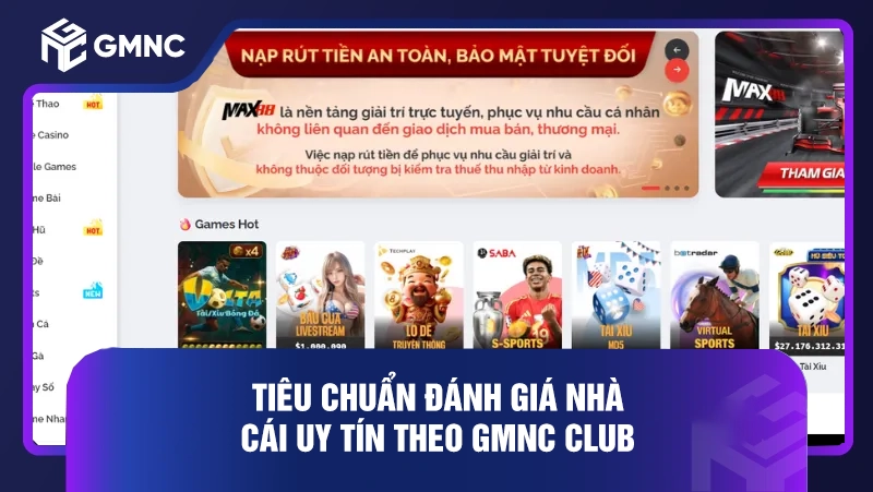 GMNC là gì? Sứ mệnh làm sạch môi trường số bằng công nghệ phân tích rủi ro tiên tiến 67 Tiêu chuẩn đánh giá nhà cái uy tín theo GMNC CLUB